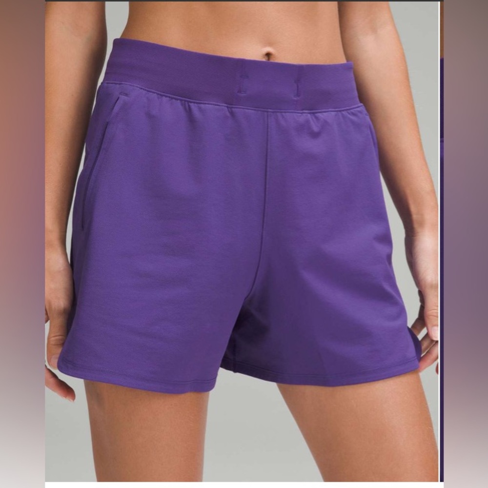Lululemon License to‎ Train High-Rise
Short 4" Petrol Purple Size 6